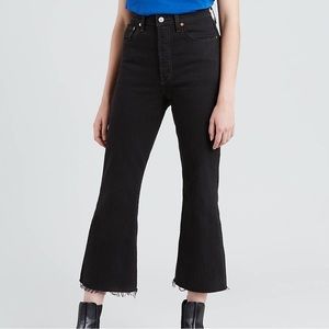 Levi’s rib cage crop flare jeans
